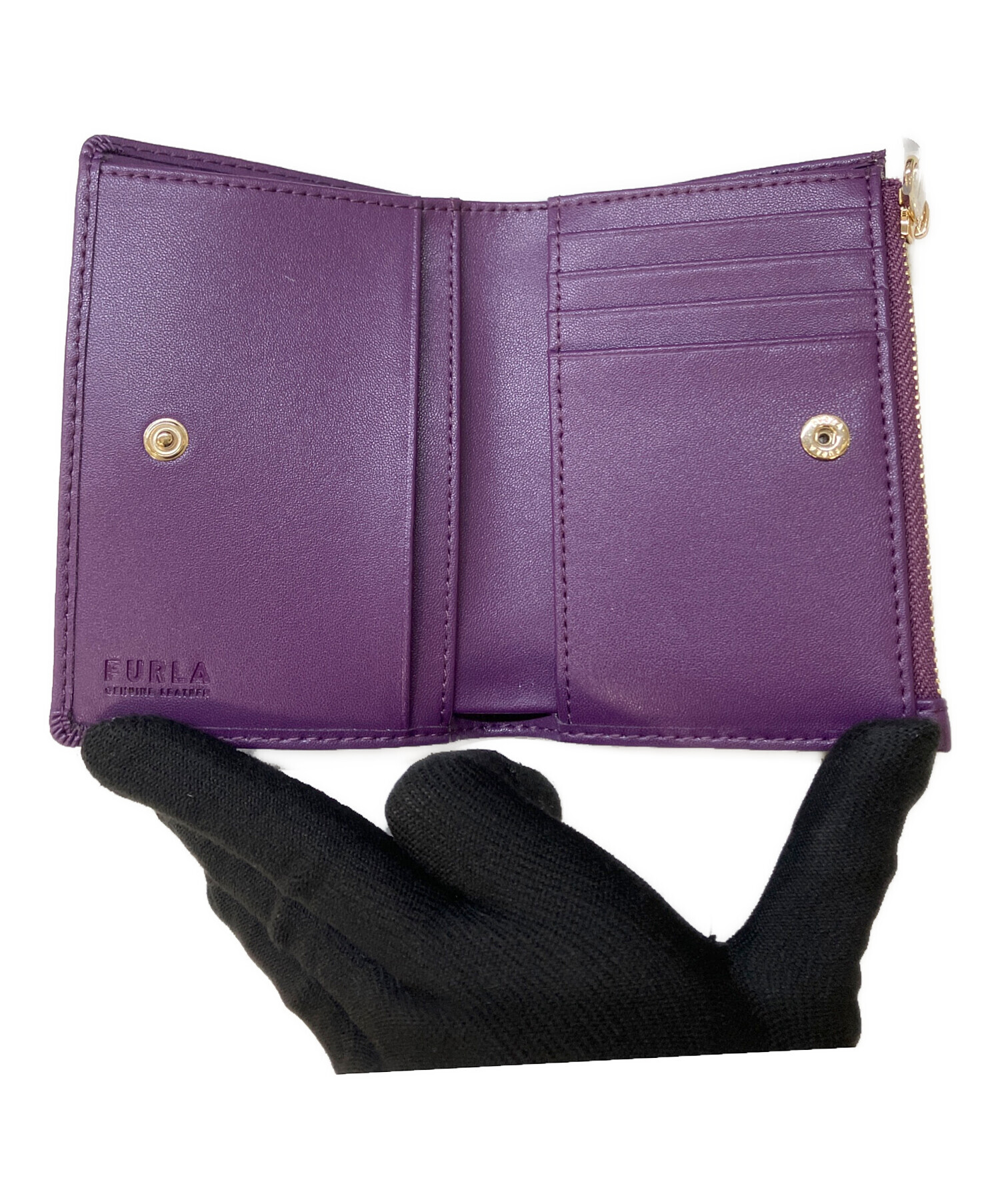新品未使用✨FURLA 二つ折り財布 パープル 1033012319043038_06_8292w.jpeg