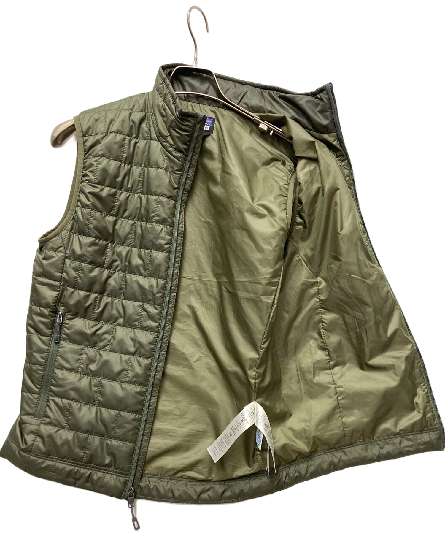 中古・古着通販】Patagonia (パタゴニア) ナノパフベスト オリーブ
