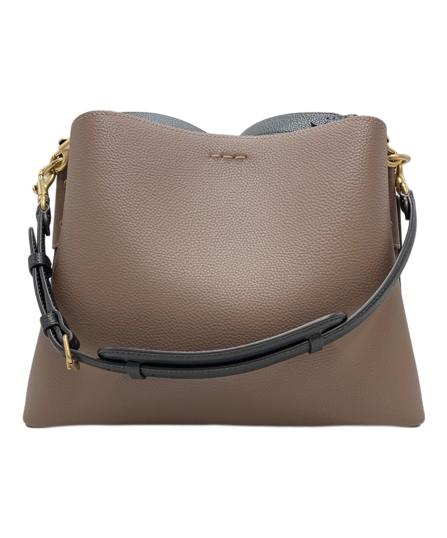 COACH☆ウィロウ ショルダー バッグ☆2wayバッグ☆新品未使用 中古・古着通販】COACH (コーチ) ウィロウショルダーバッグ ブラウン
