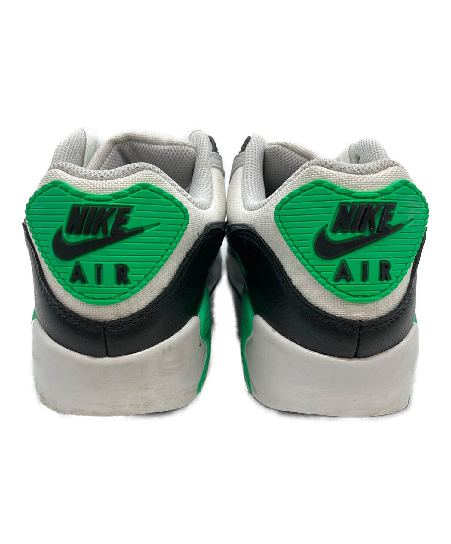 中古・古着通販】NIKE (ナイキ) エアマックス90 ホワイト×グリーン 