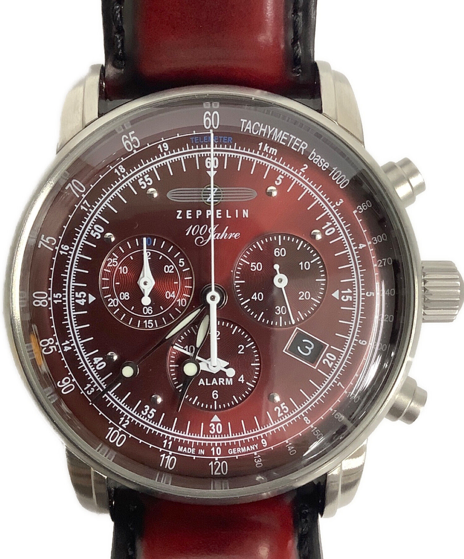 中古・古着通販】ZEPPELIN (ツェッペリン) 100周年記念クォーツ腕時計 