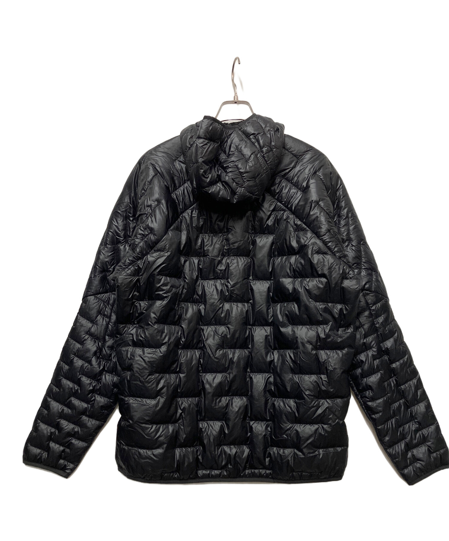 パタゴニア PATAGONIA マイクロパフフーディ サイズL 新品 ブラック