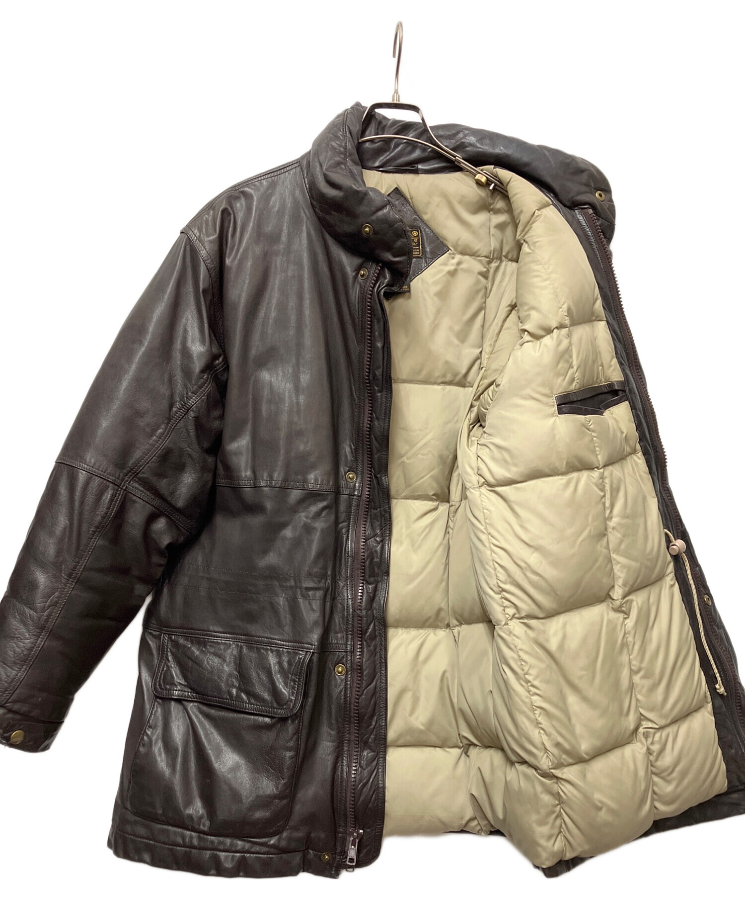 中古・古着通販】Eddie Bauer (エディーバウアー) レザーダウン