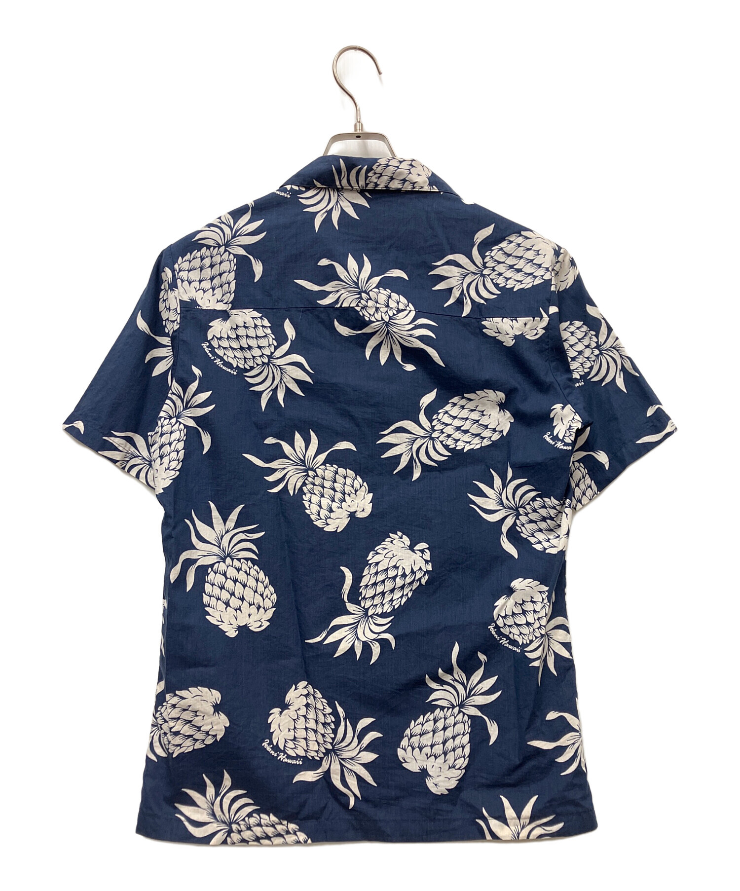 【NEIGHBORHOOD】 パイナップル柄 アロハシャツ ネイビー 中古・古着通販】NEIGHBORHOOD (ネイバーフッド) IOLANI (イオラニ
