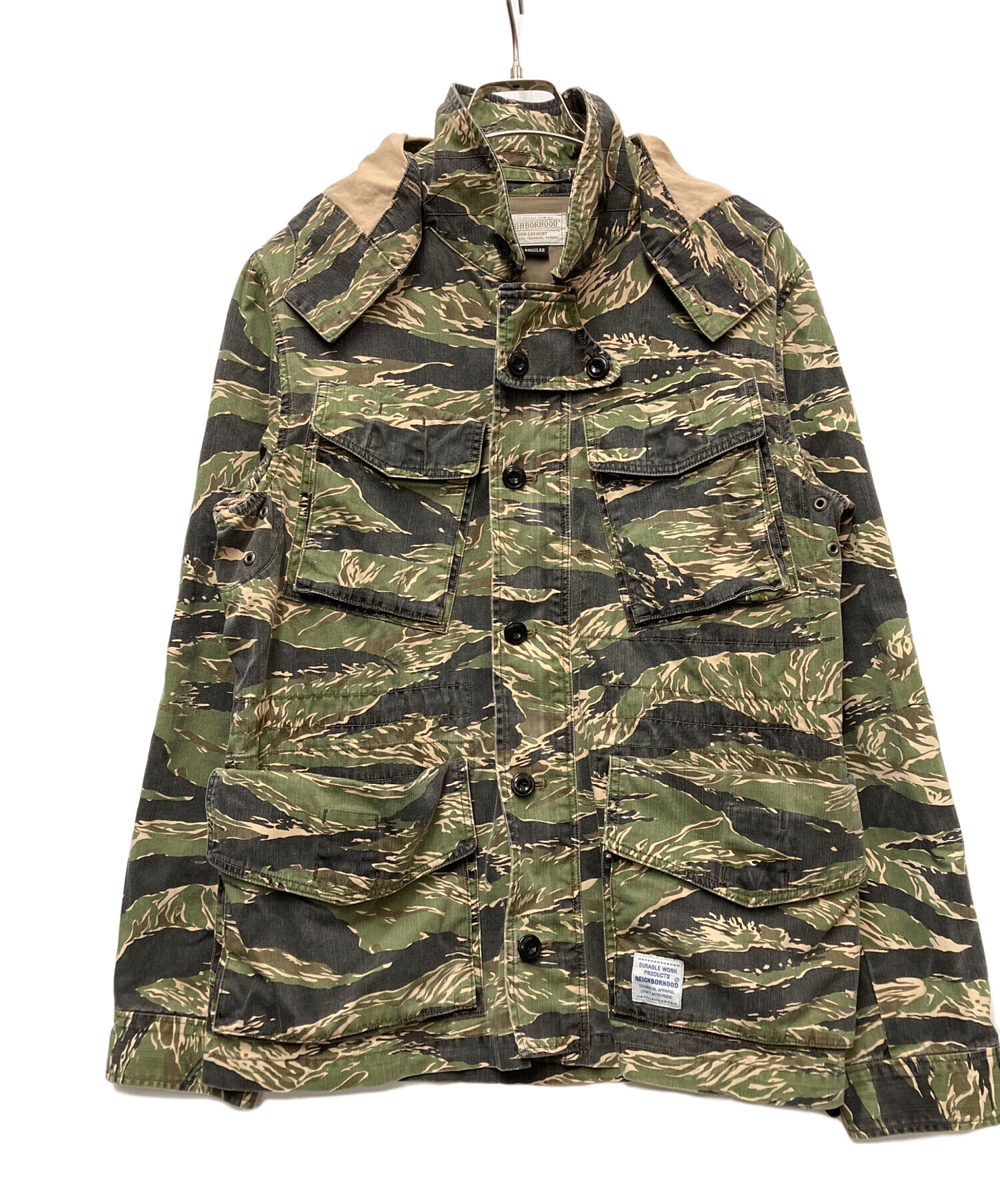 中古・古着通販】NEIGHBORHOOD (ネイバーフッド) M-65.TIGER カーキ 