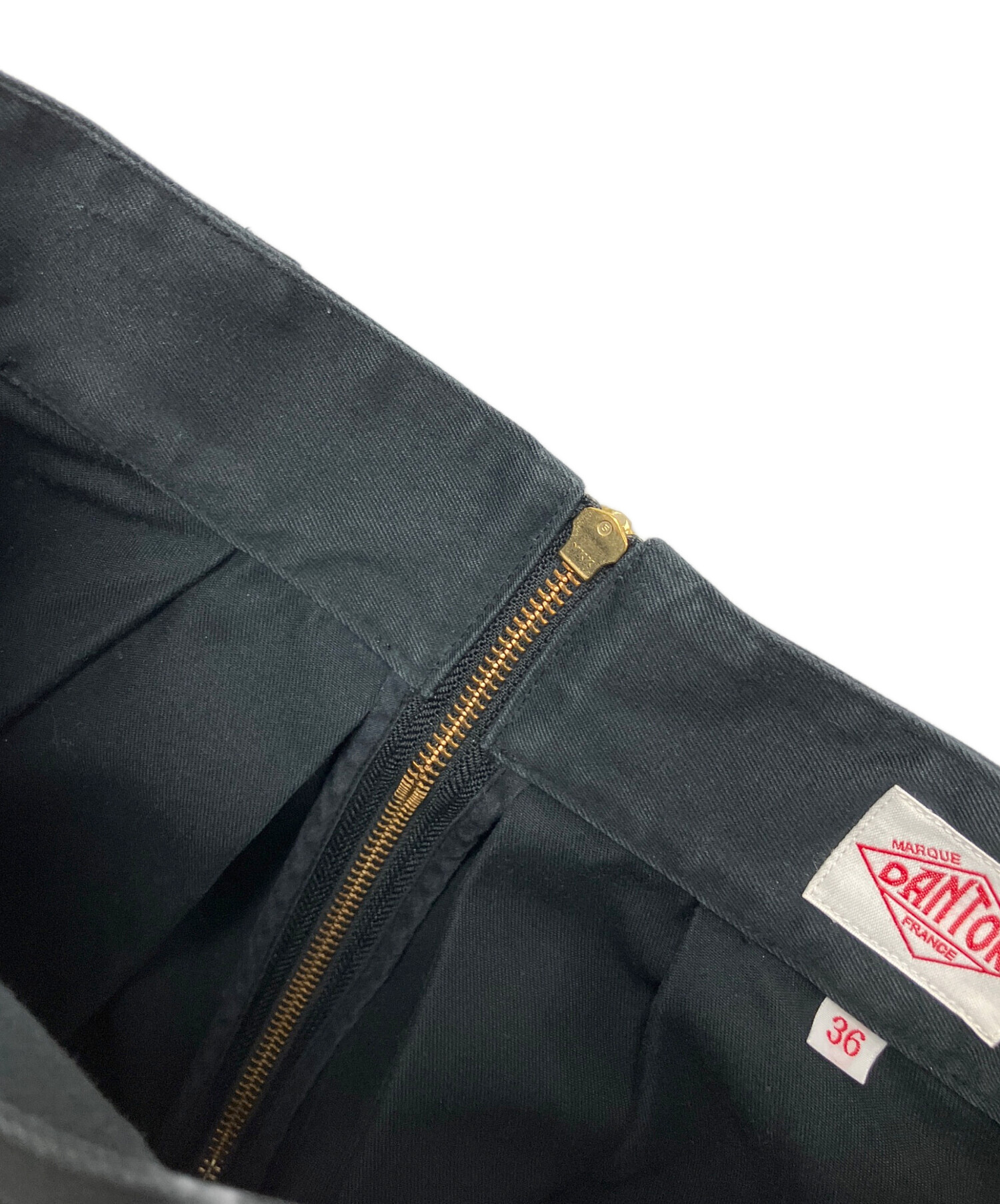 【中古】DANTON ネイビー フレアスカート36 DANTON - ダントンハイウエスト ロングスカート ネイビー 36の通販 by