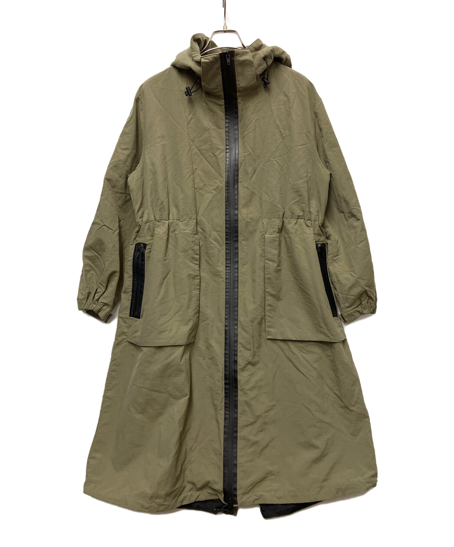 中古・古着通販】upper hights (アッパーハイツ) ロングコート カーキ