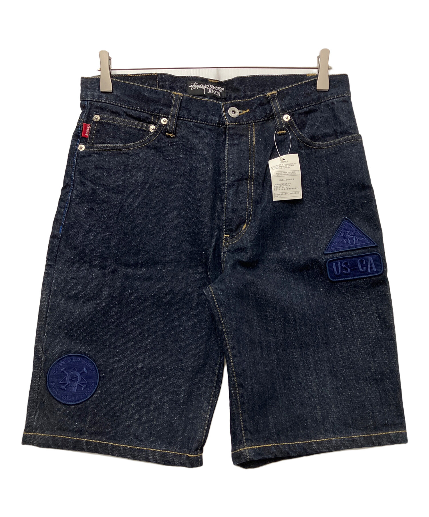 中古・古着通販】stussy (ステューシー) デニムショートパンツ 中古・古着通販】stussy (ステューシー) デニムショートパンツ