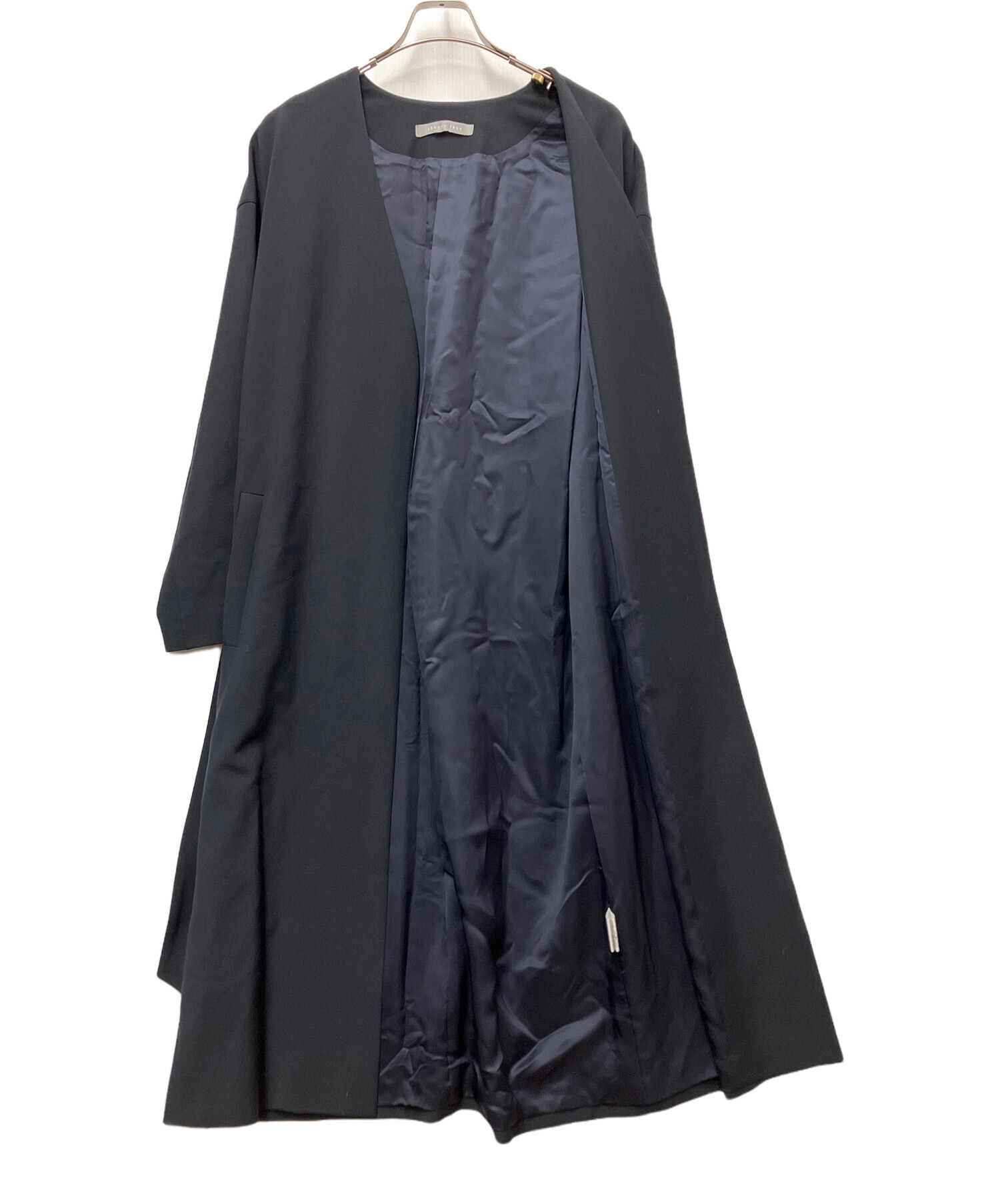 中古・古着通販】theory luxe (セオリーリュクス) ノーカラーコート