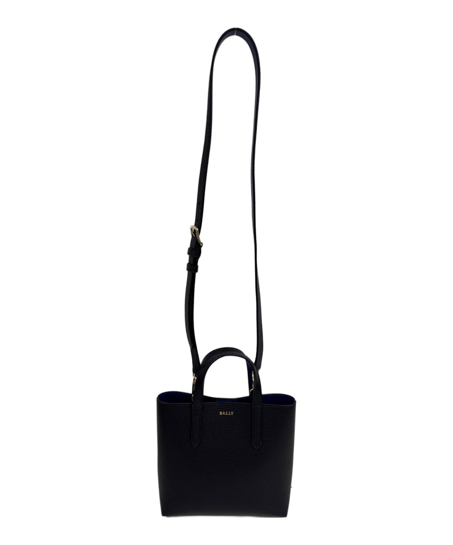 【新品定価11万】BALLY　バリー レザー 2WAYバッグ SAFFIANO 中古・古着通販】BALLY (バリー) Roryぺブル加工レザー2WAYバッグ