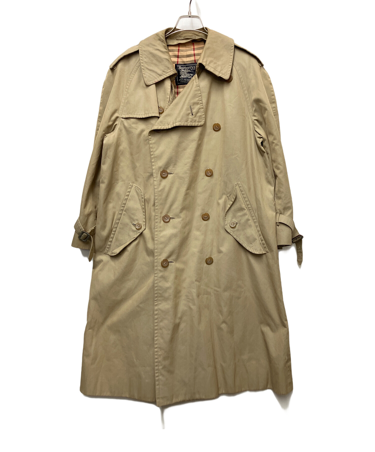 バーバリー　古着　ベージュ トレンチコート Mサイズ 中古・古着通販】BURBERRY (バーバリー) トレンチコート ベージュ