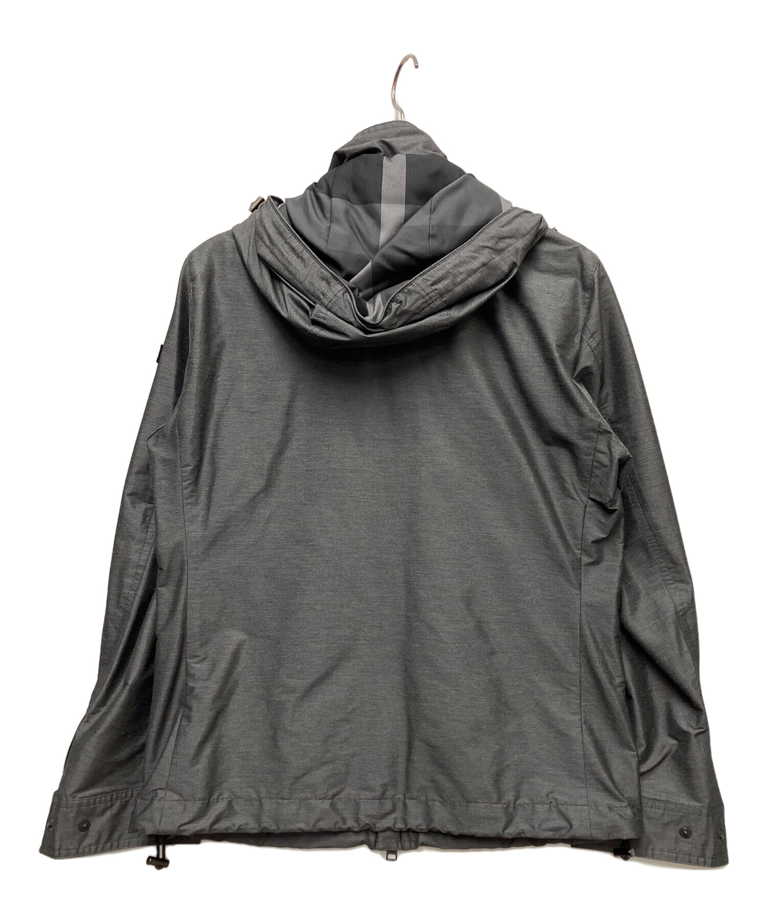 BLACK LABEL CRESTBRIDGEクレストブリッジフーディーMサイズ BLACK lab.】ハニカムクレストブリッジチェックパーカー（カットソー