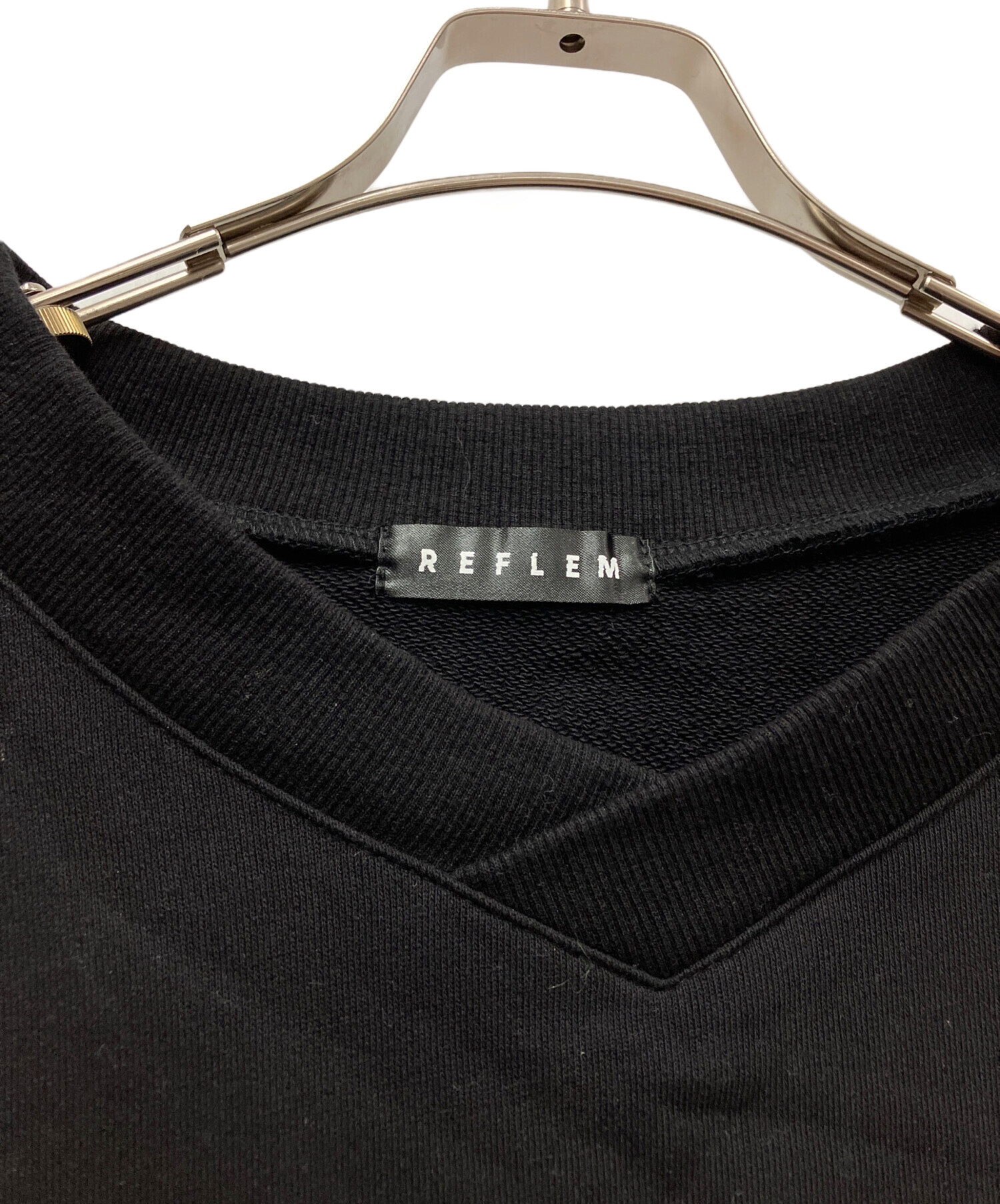 中古・古着通販】REFLEM (レフレム) スウェット ブラック サイズ:FREE 