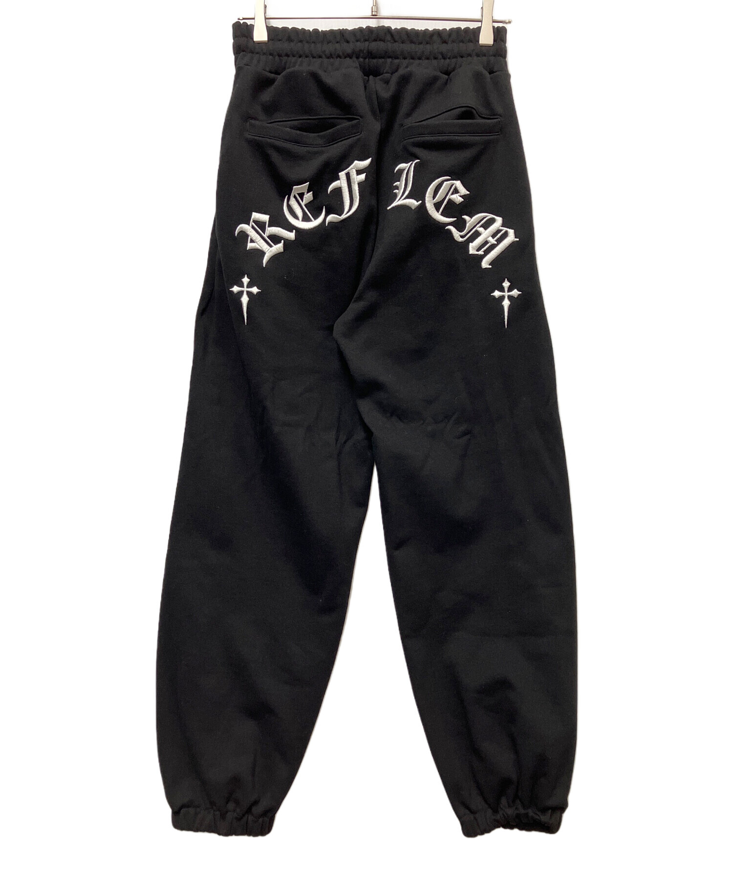 中古・古着通販】REFLEM (レフレム) スウェットパンツ ブラック サイズ
