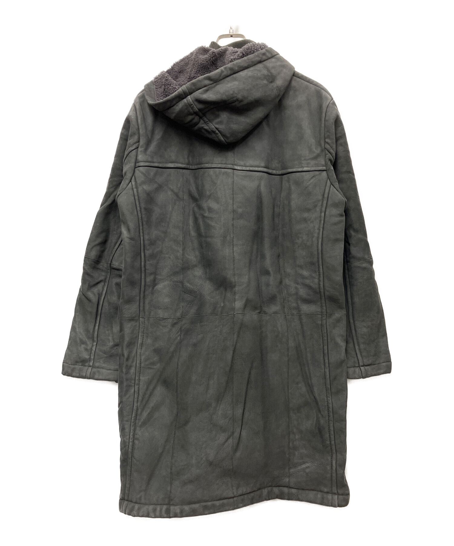 中古・古着通販】theory (セオリー) ムートンコート グレー サイズ:L 