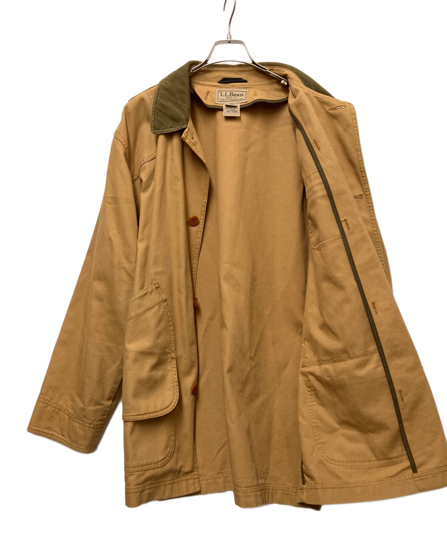 中古・古着通販】L.L.Bean (エルエルビーン) カバーオール カーキ 