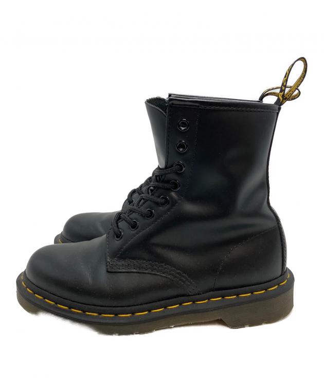 Dr. Martens 8ホールブーツ 黒 中古・古着通販】Dr.Martens (ドクターマーチン) 8ホールブーツ
