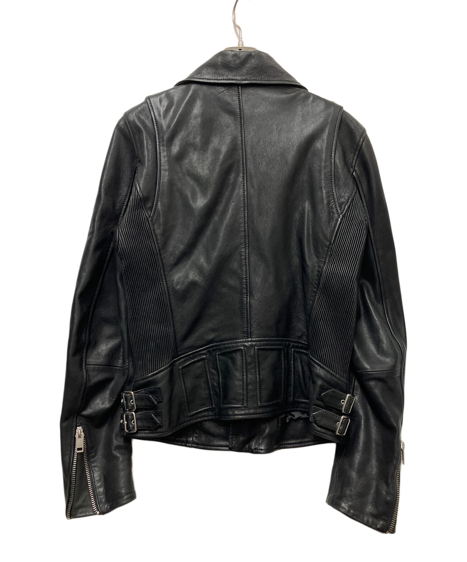 中古・古着通販】DIESEL (ディーゼル) ダブルライダースジャケット