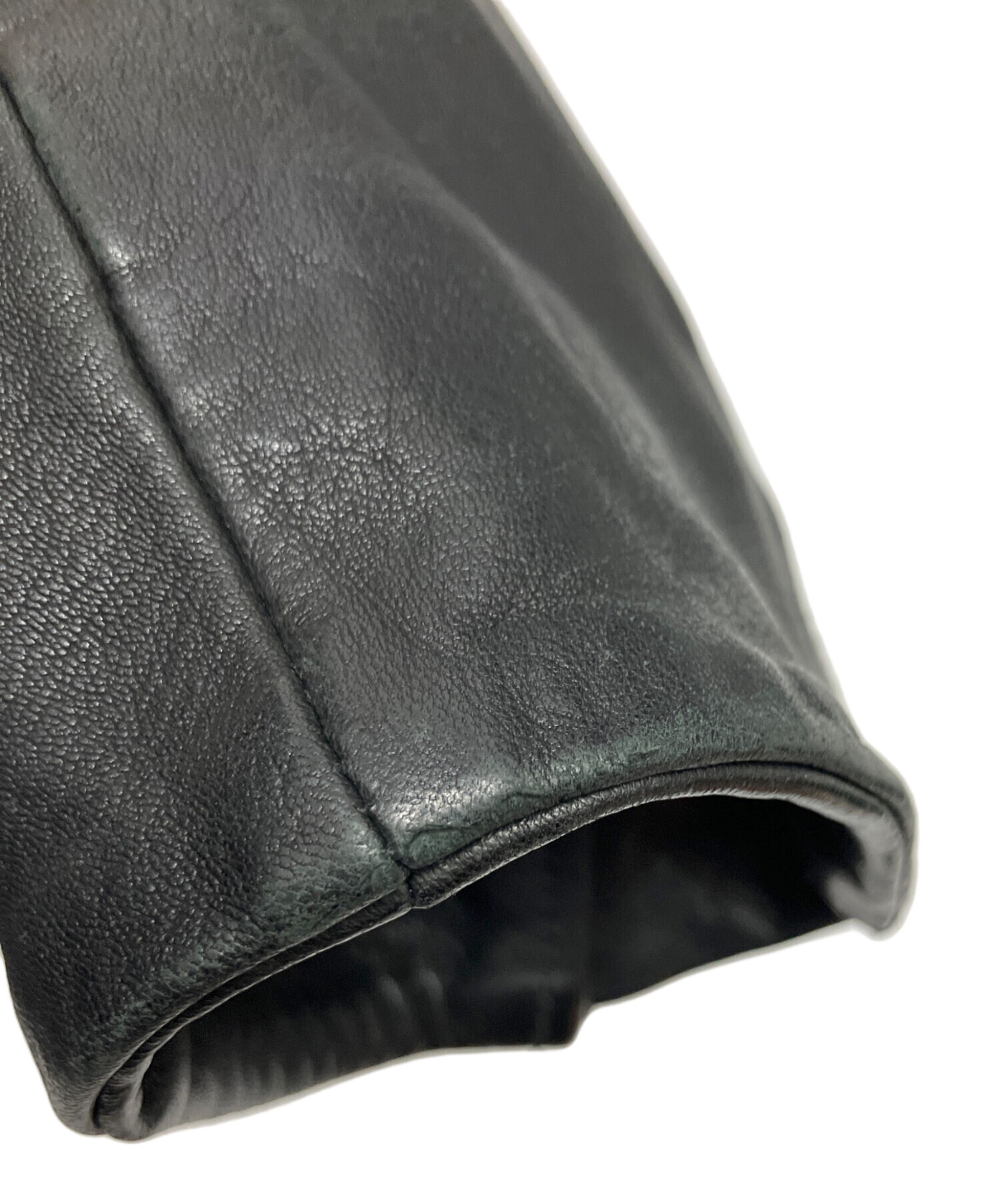 中古・古着通販】DIESEL (ディーゼル) ダブルライダースジャケット