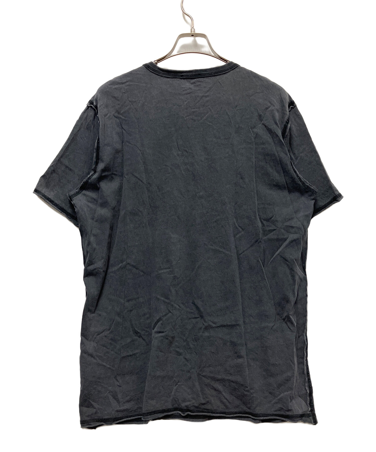 DIESEL ディーゼル Tシャツ・カットソー XL グレー 【古着】【中古】【送料無料】 DIESEL - DIESEL ディーゼル Tシャツ・カットソー L グレー 【古着