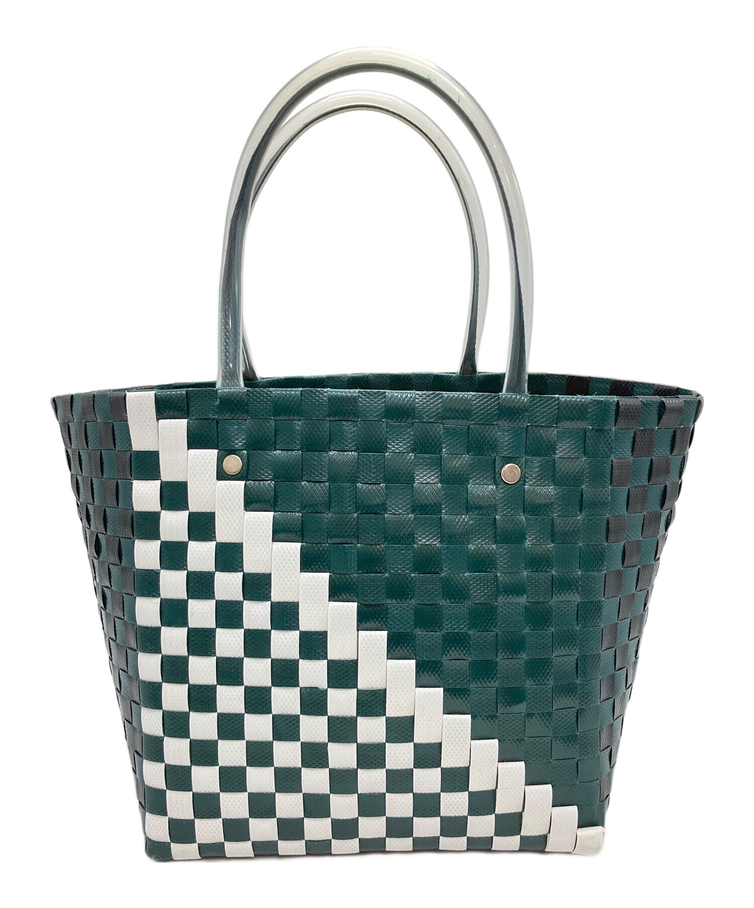 中古・古着通販】MARNI (マルニ) ピクニックバッグ グリーン｜ブランド