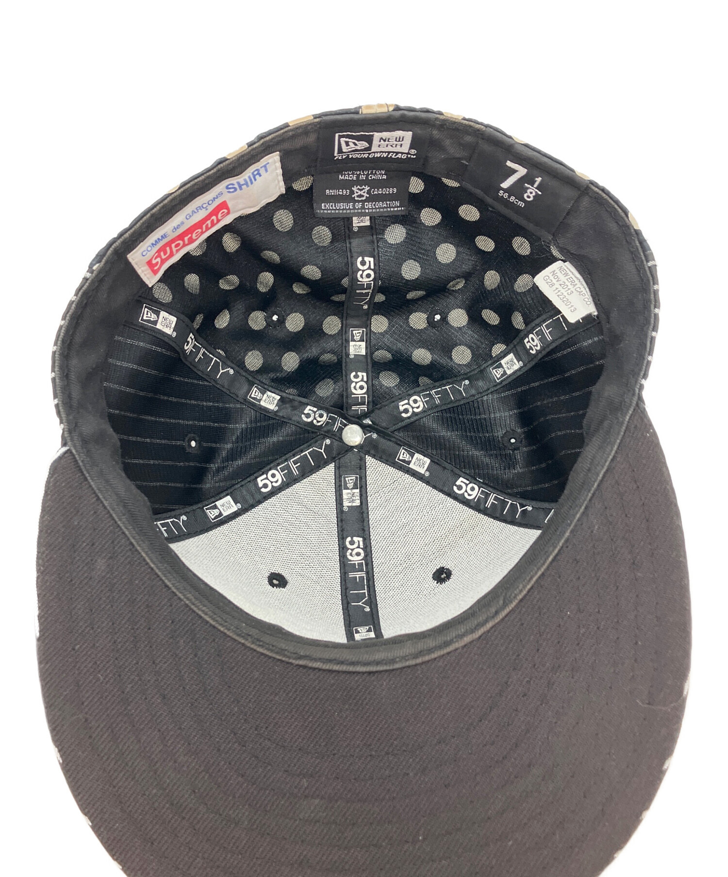 新品　シュプリーム コム デ ギャルソン キャップ ニューエラ 中古・古着通販】Supreme (シュプリーム) New Era (ニューエラ) COMME