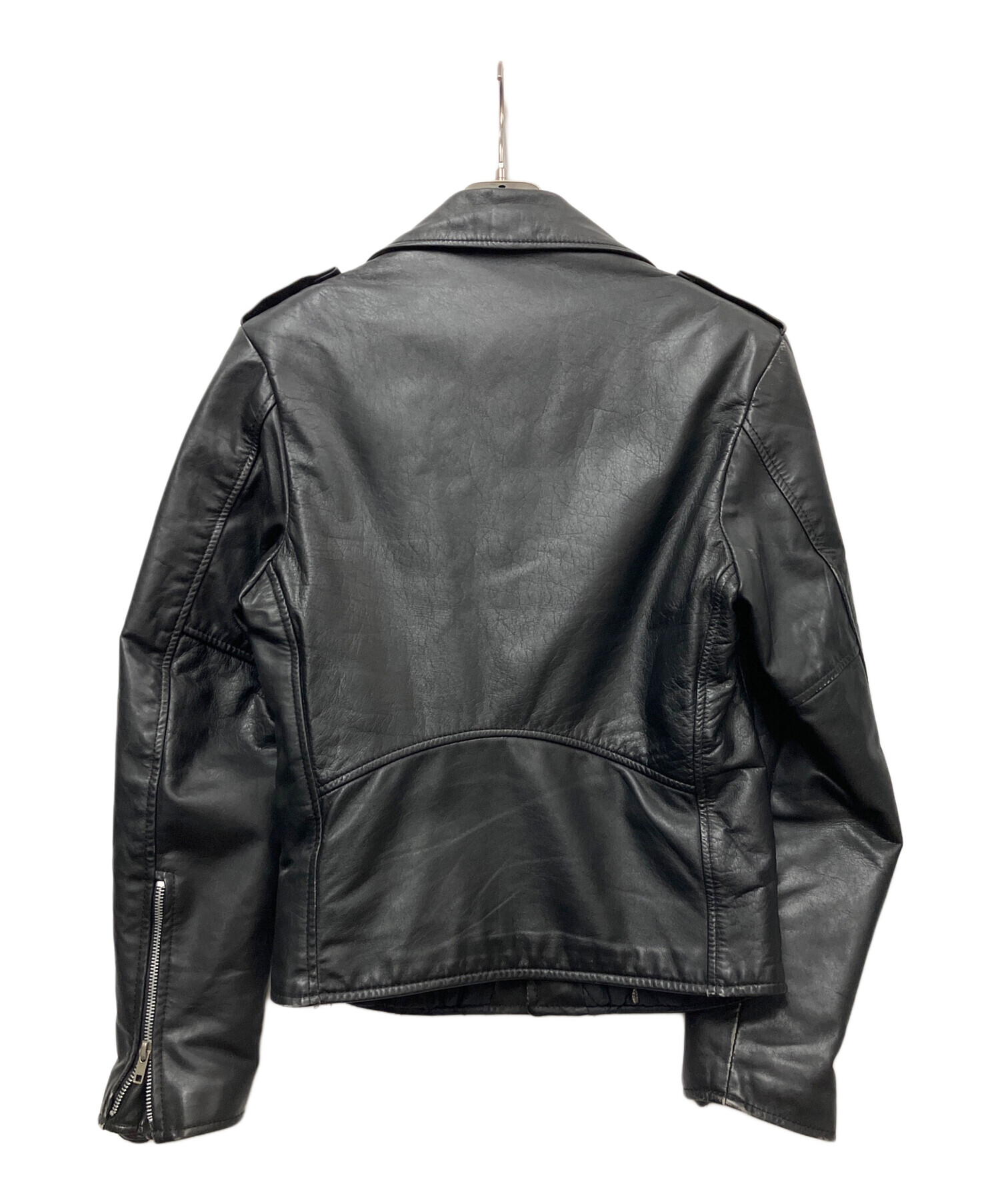 branded garments 70s レザージャケット ブラック 中古・古着通販】BRANDED GARMENTS (ブランデッドガーメンツ) レザー