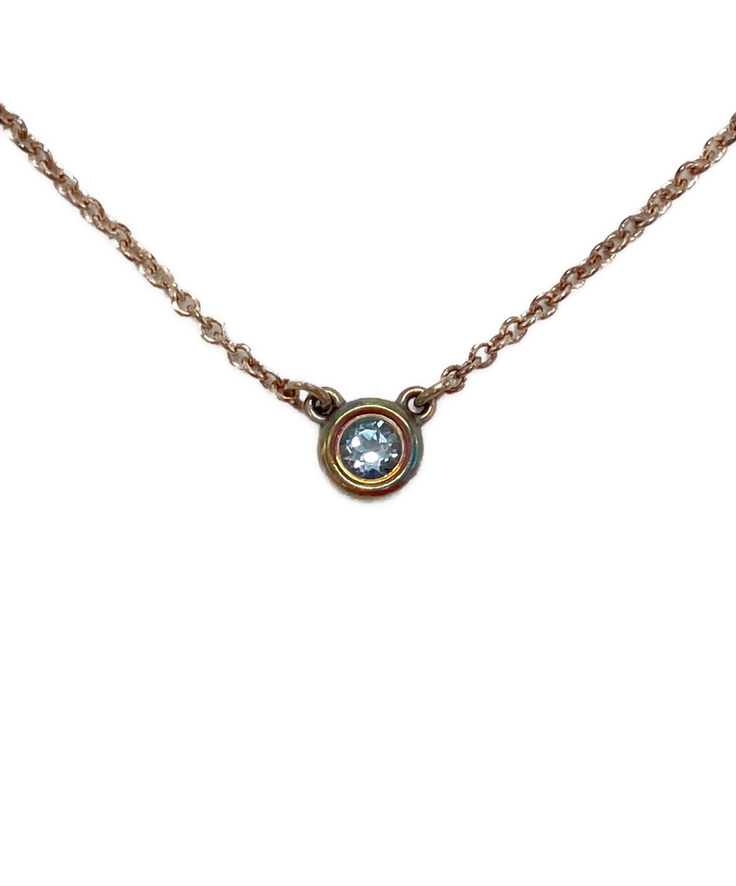 新品未使用品 ティファニー バイザヤード 1PD ネックレス SLV925 中古・古着通販】Tiffany & Co. (ティファニー) バイザヤード