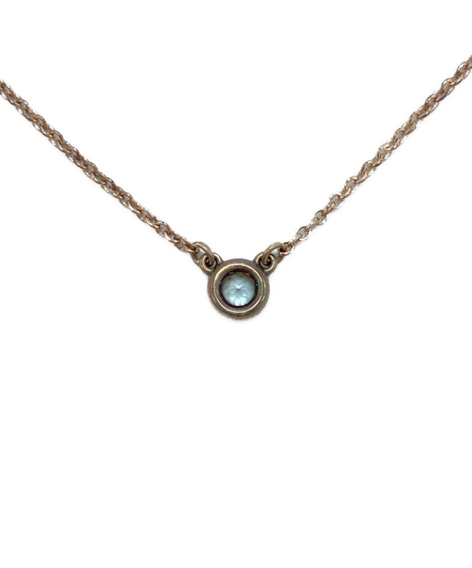 新品未使用品 ティファニー バイザヤード 1PD ネックレス SLV925 中古・古着通販】Tiffany & Co. (ティファニー) バイザヤード