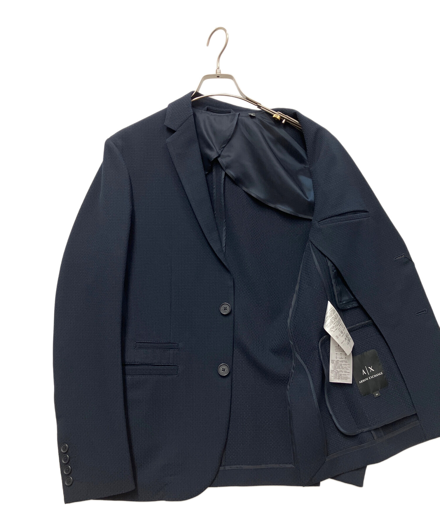 新品・未使用　EMPORIO ARMANI　テーラードジャケット取り外し可能 中古・古着通販】ARMANI EXCHANGE (アルマーニ エクスチェンジ