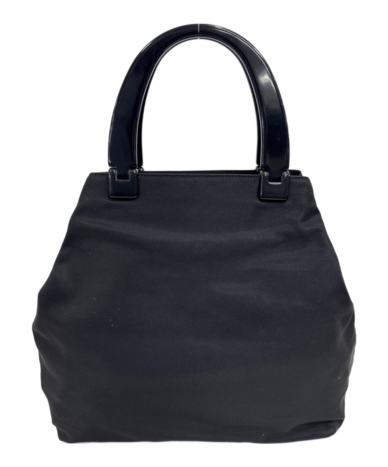 中古・古着通販】PRADA (プラダ) ナイロンハンドバッグ ブラック