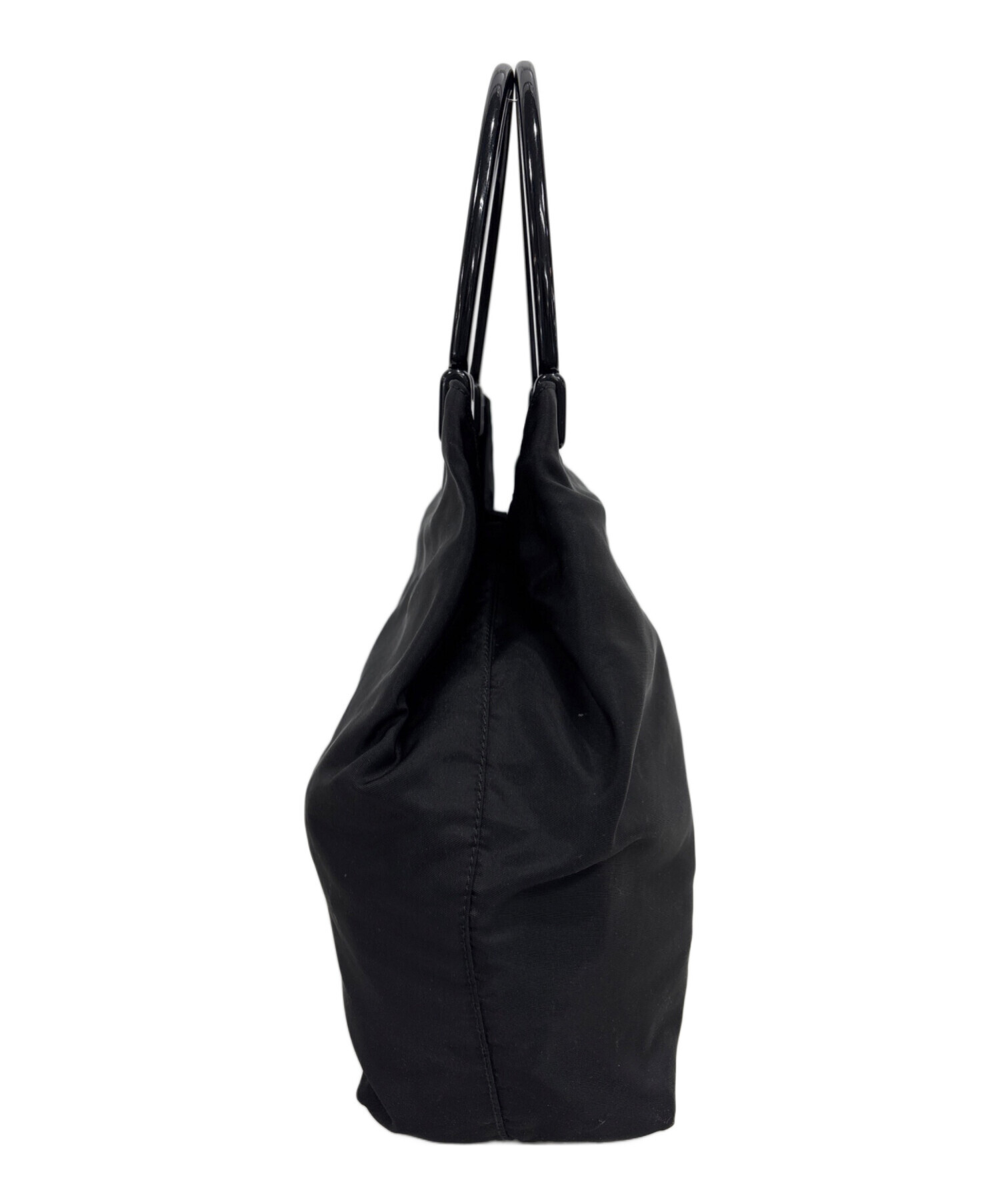 中古・古着通販】PRADA (プラダ) ナイロンハンドバッグ ブラック