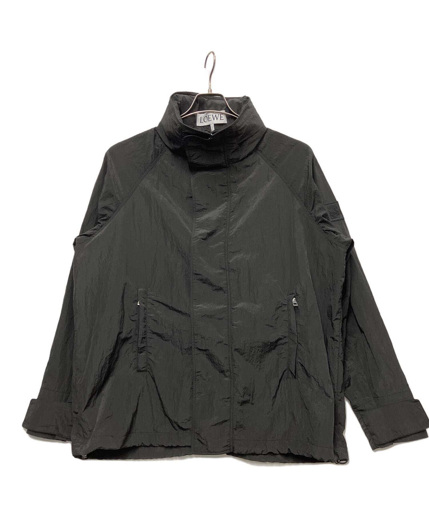 中古・古着通販】LOEWE (ロエベ) HOODED TEXTURED NYLON PARKA