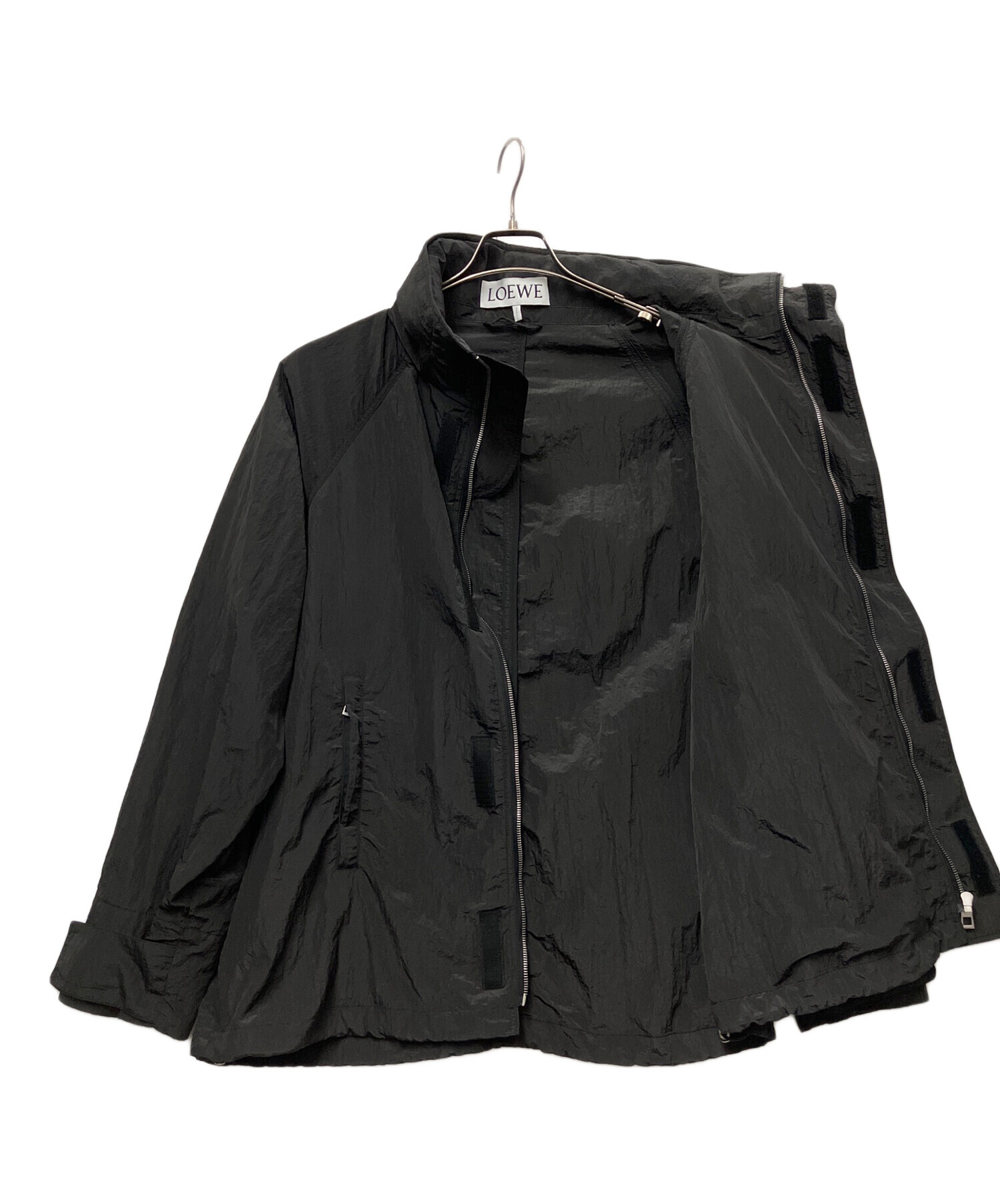 中古・古着通販】LOEWE (ロエベ) HOODED TEXTURED NYLON PARKA