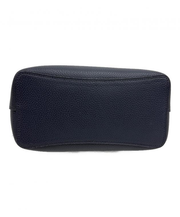 中古・古着通販】COACH (コーチ) スモールタウンバケット ネイビー