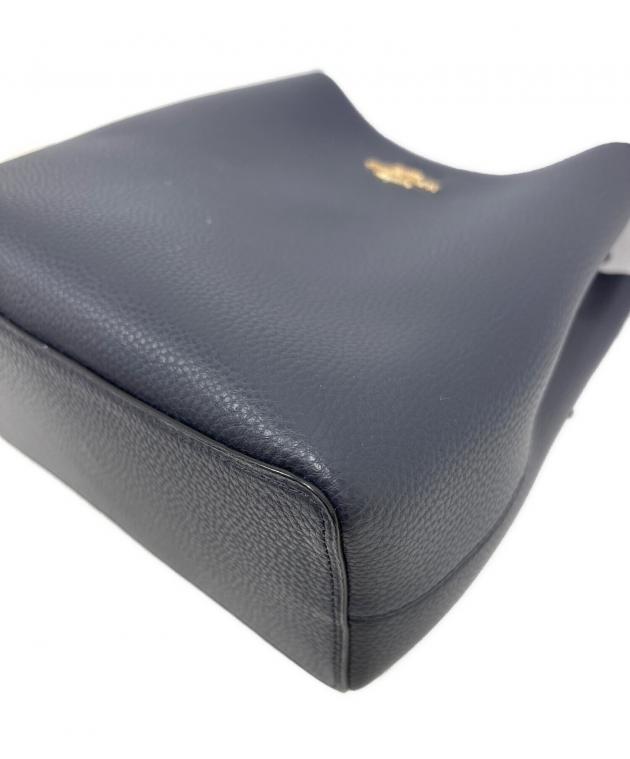 中古・古着通販】COACH (コーチ) スモールタウンバケット ネイビー
