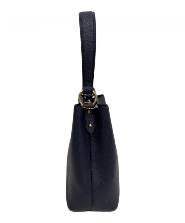 COACH ネイビー バッグ　タウンバケット　新品未使用 中古・古着通販】COACH (コーチ) スモールタウンバケット ネイビー