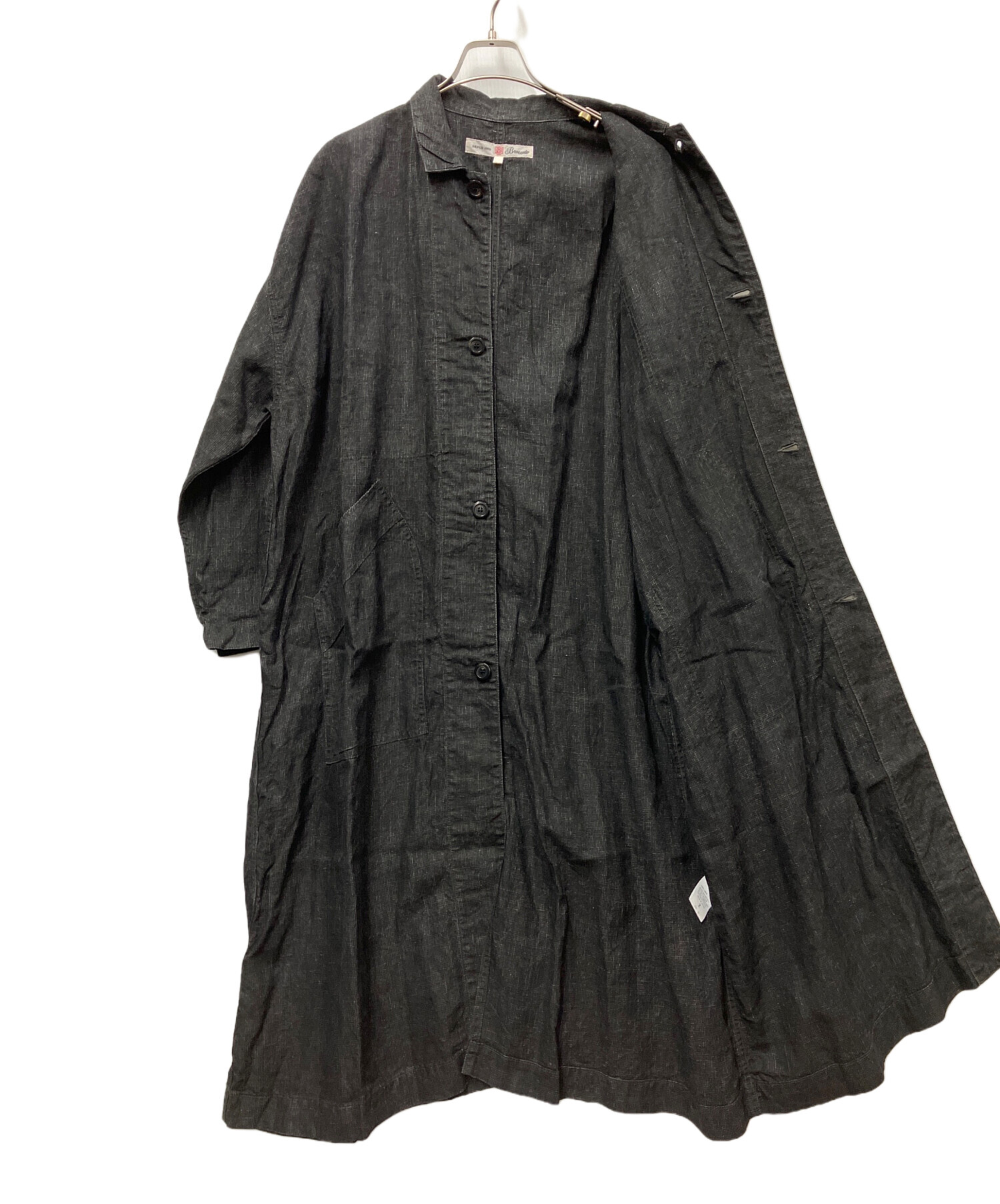 中古・古着通販】Brocante (ブロカント) 長袖ワンピース ブラック