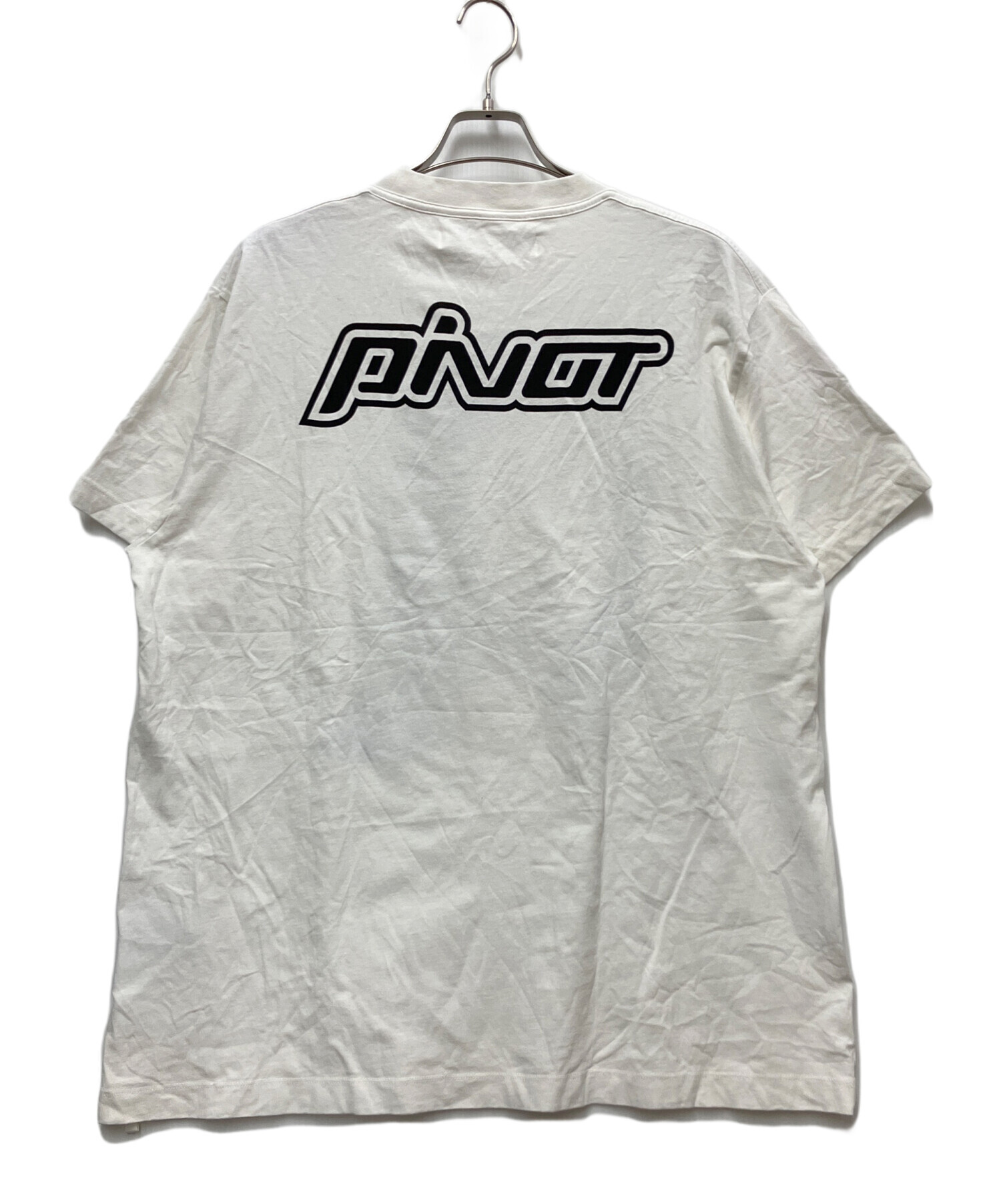 オフホワイト 半袖Tシャツ