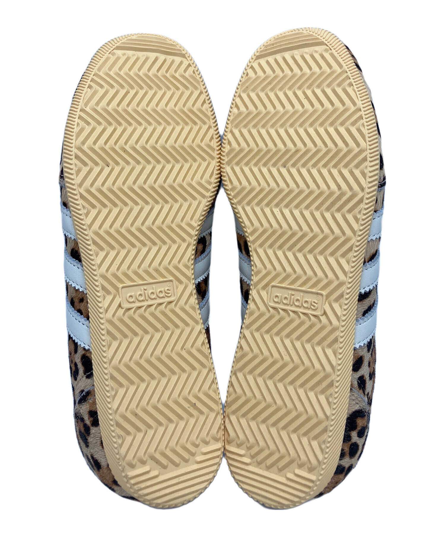 中古・古着通販】adidas (アディダス) レザーシューズ ベージュ サイズ