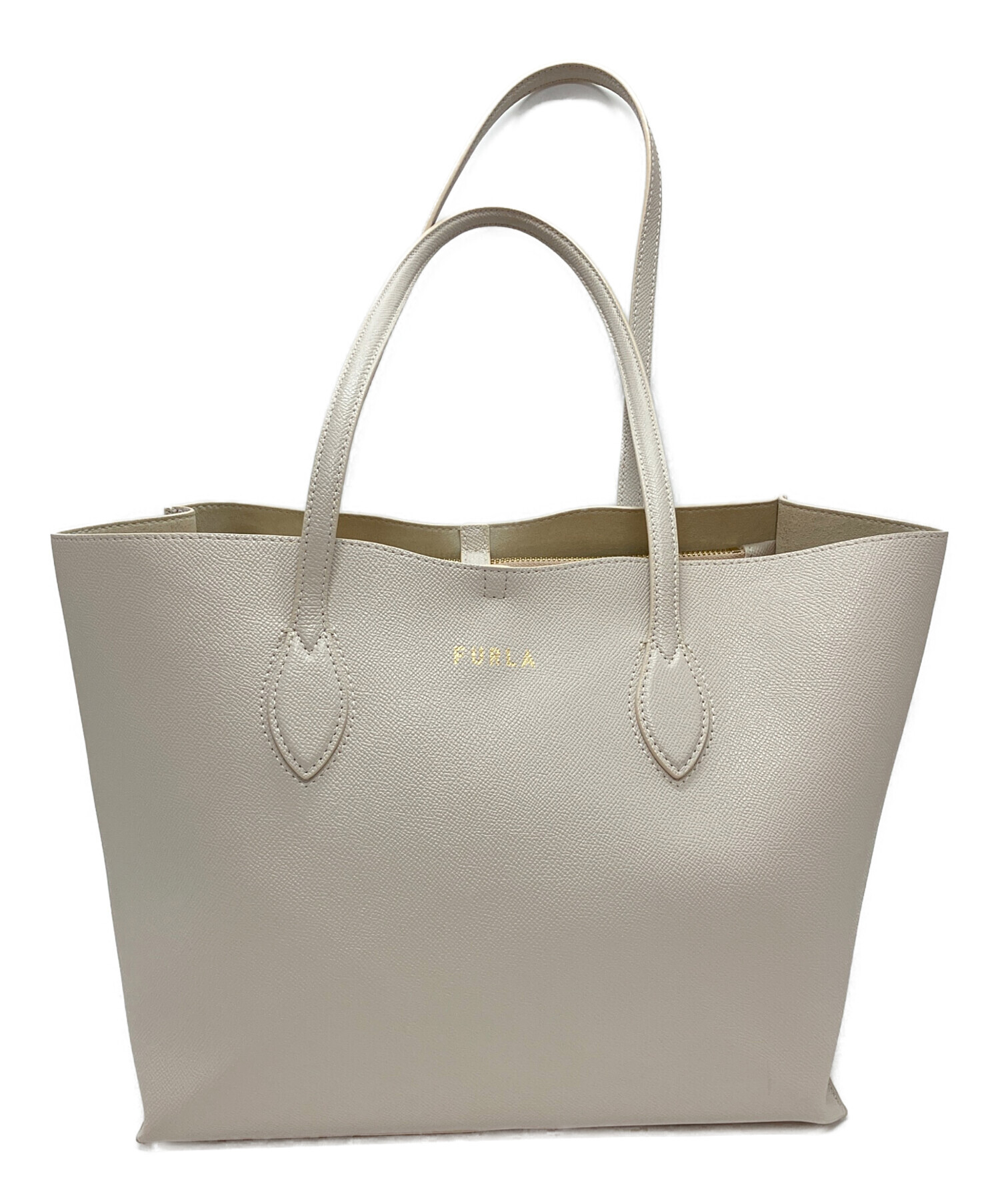 中古・古着通販】FURLA (フルラ) トートバッグ ベージュ｜ブランド 