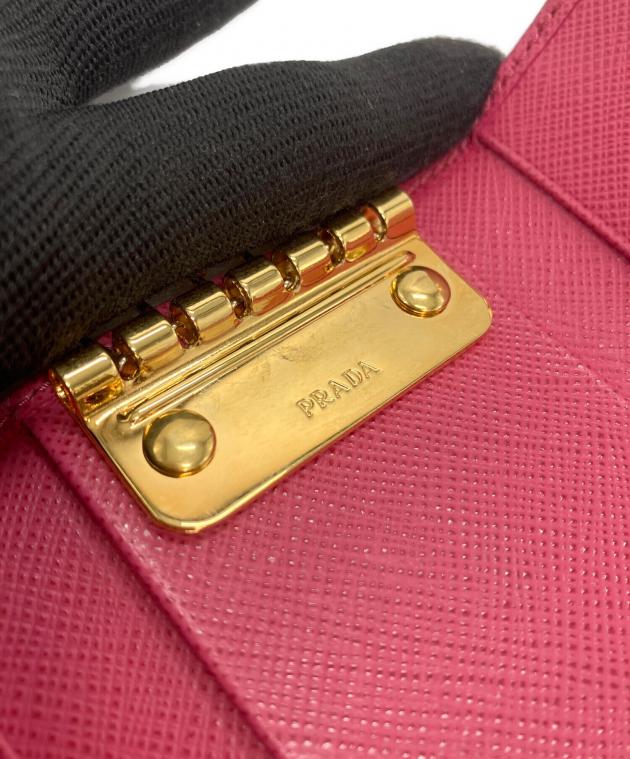 中古・古着通販】PRADA (プラダ) 6連キーケース ショッキングピンク