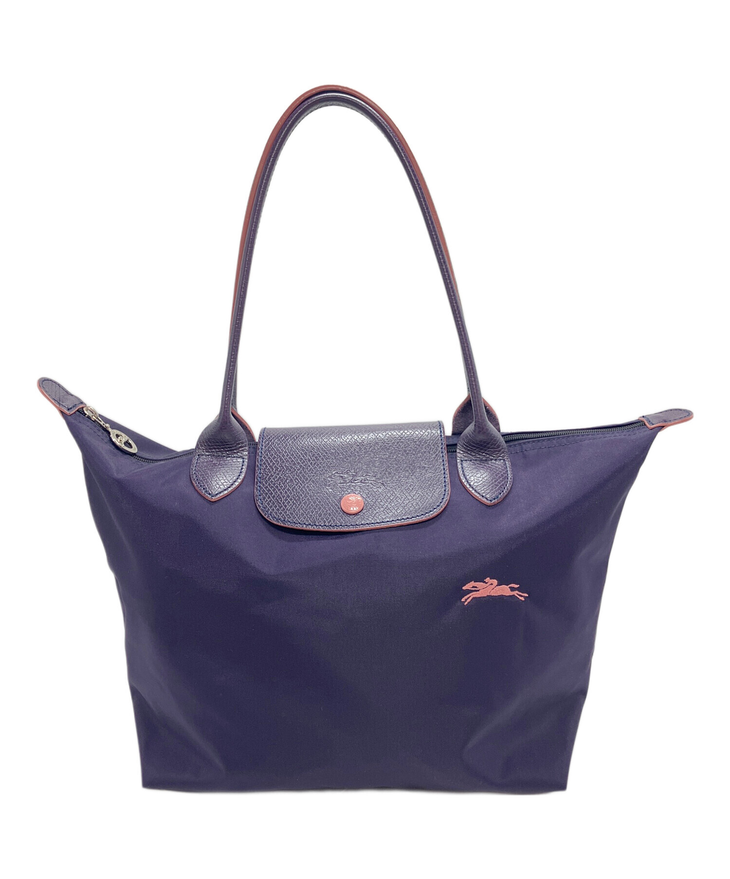 中古・古着通販】LONGCHAMP (ロンシャン) トートバッグ パープル