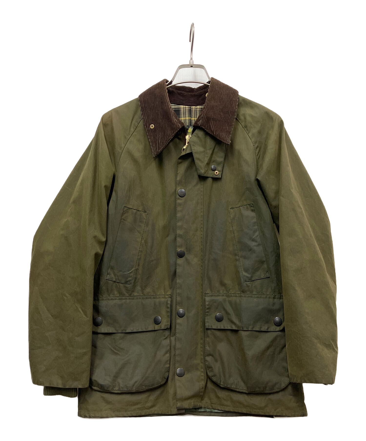 中古・古着通販】Barbour (バブアー) オイルドジャケット オリーブ 中古・古着通販】Barbour (バブアー) オイルドジャケット オリーブ