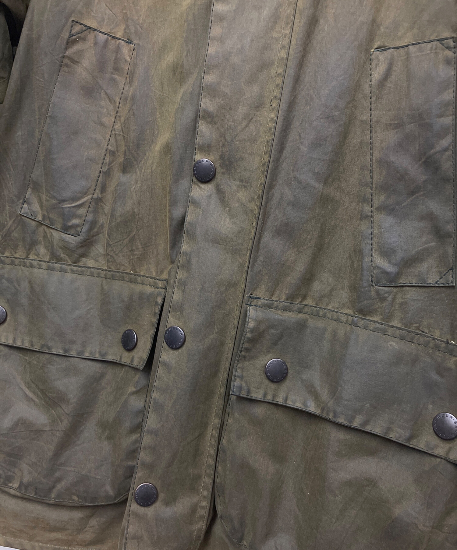 中古・古着通販】Barbour (バブアー) オイルドジャケット オリーブ