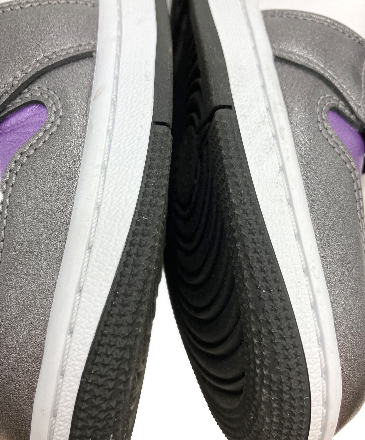 中古・古着通販】NIKE (ナイキ) ハイカットスニーカー パープル サイズ