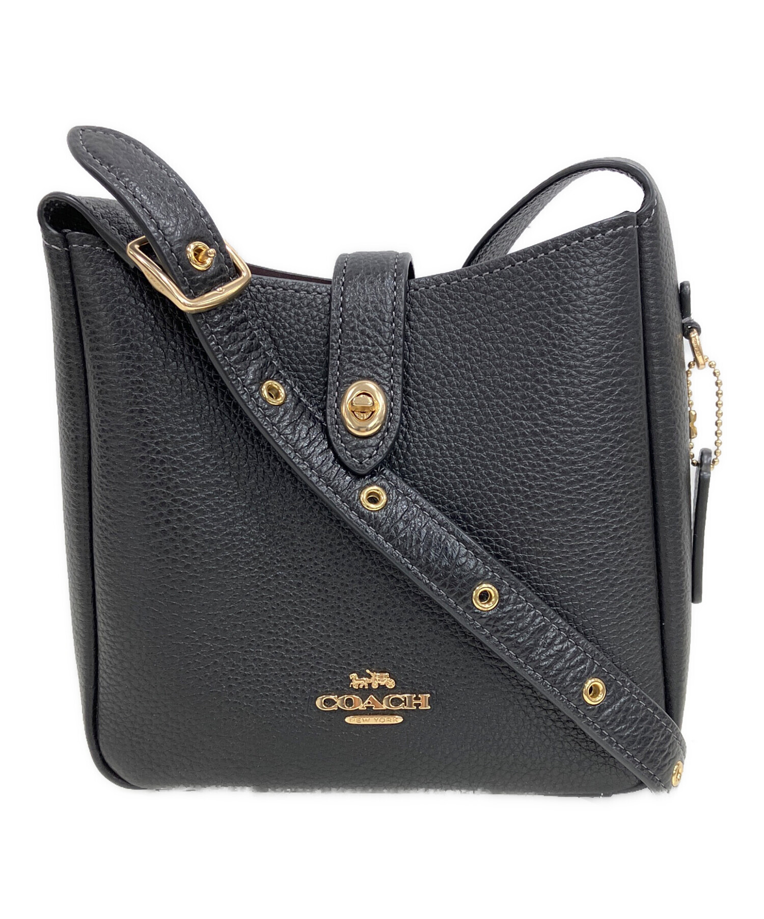 P*E様 ☆正規店購入新品☆COACH バムバック 黒(ボディバッグ) 中古・古着通販】COACH (コーチ) ハドリーミニクロスボディバッグ