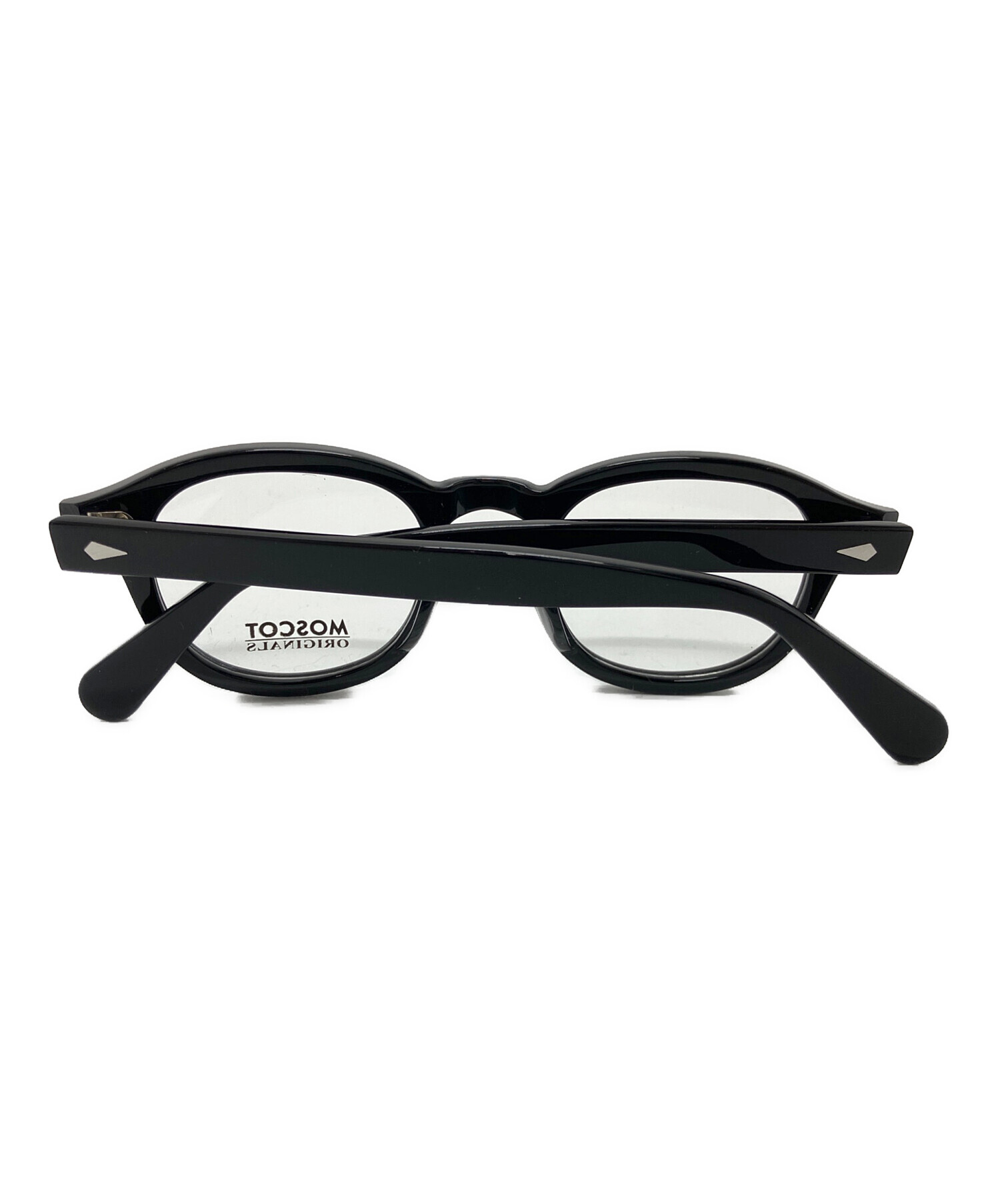 moscot 伊達メガネ 中古・古着通販】MOSCOT (モスコット) 伊達眼鏡 ブラック｜ブランド