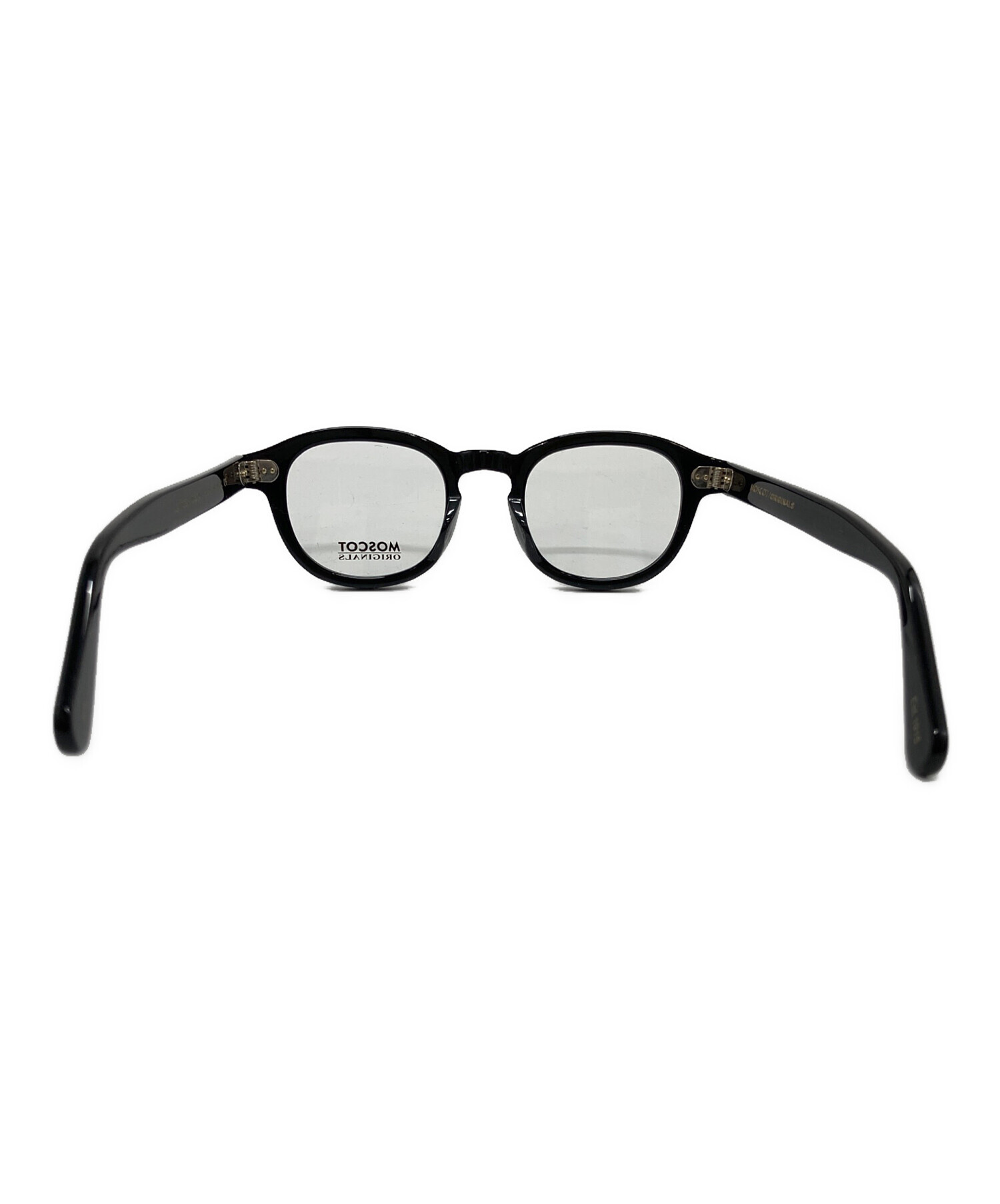 中古・古着通販】MOSCOT (モスコット) 伊達眼鏡 ブラック｜ブランド