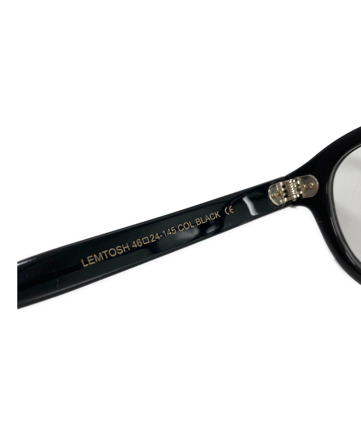 中古・古着通販】MOSCOT (モスコット) 伊達眼鏡 ブラック｜ブランド